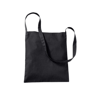 Black - Front - Westford Mill Sling Tote Bag - 8 Litres (Pack of 2)
