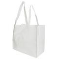 White - Front - Shugon Lyon Non-Woven Shopper Bag - 23 Litres (Pack of 2)