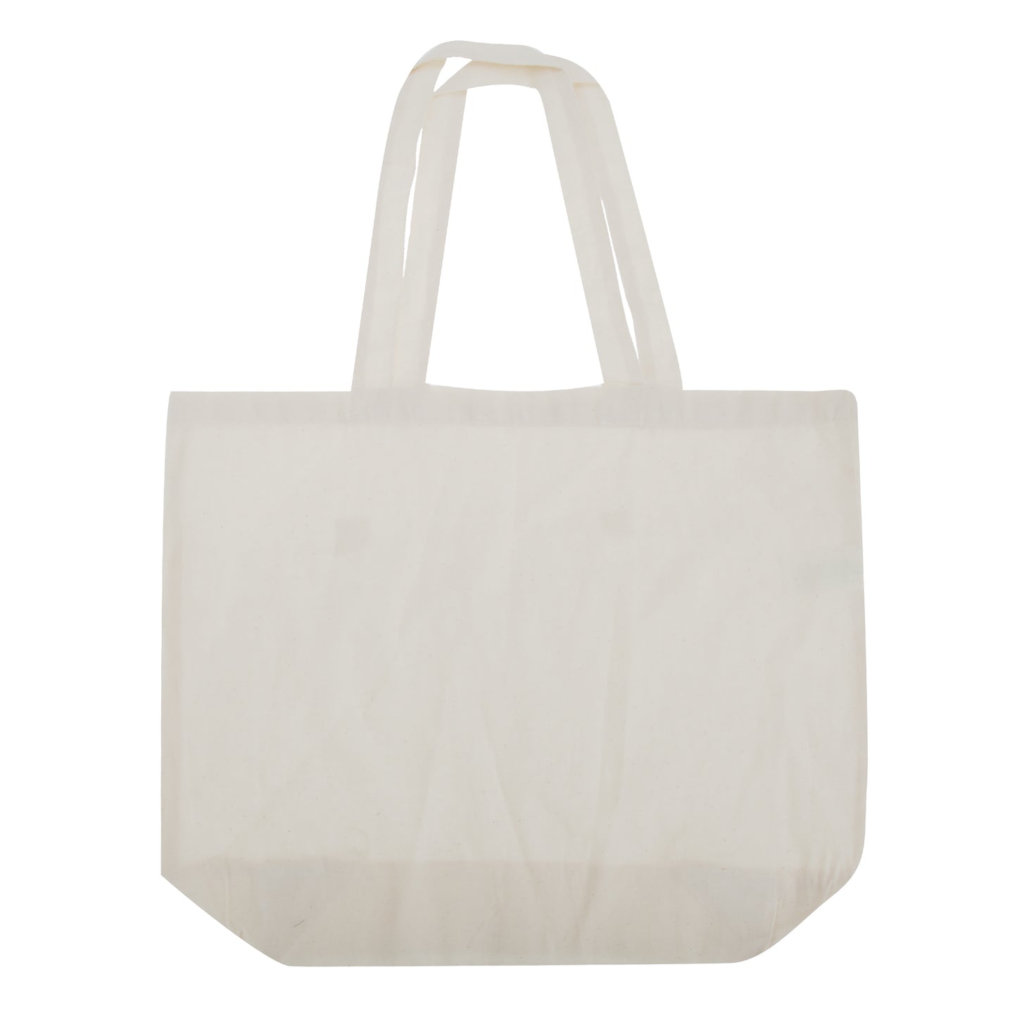 White - Front - Westford Mill Maxi Tote-Shopper Bag For Life (Pack of 2)