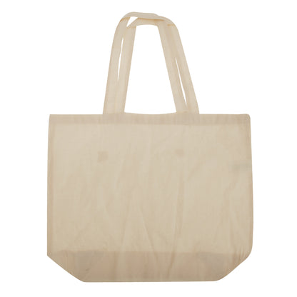 Natural - Front - Westford Mill Maxi Tote-Shopper Bag For Life (Pack of 2)