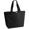 Black - Front - Westford Mill Organic Marina XL Tote Bag (Pack of 2)