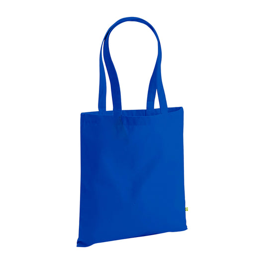 Bright Royal - Front - Westford Mill EarthAware Organic Bag For Life (10 Litres) (Pack of 2)