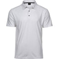 White - Front - Tee Jays Mens Luxury Sport Polo Shirt