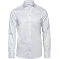 White - Front - Tee Jays Mens Luxury Slim Fit Shirt