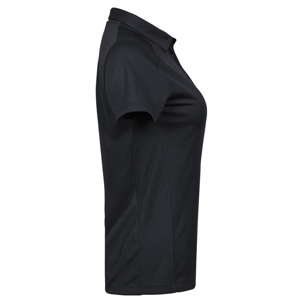 Black - Lifestyle - Tee Jays Womens-Ladies Luxury Sport Polo Shirt