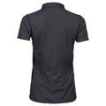 Dark Grey - Back - Tee Jays Womens-Ladies Luxury Sport Polo Shirt