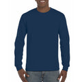 Sport Dark Navy - Back - Gildan Mens Long Sleeve Hammer Shirt