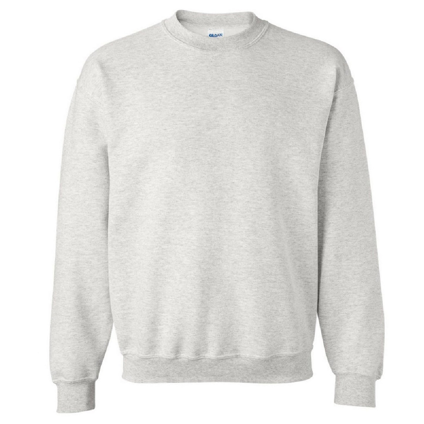 Navy - Side - Gildan DryBlend Adult Set-In Crew Neck Sweatshirt (13 Colours)