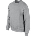 Sport Grey - Side - Gildan DryBlend Adult Set-In Crew Neck Sweatshirt (13 Colours)