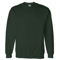 Forest Green - Front - Gildan DryBlend Adult Set-In Crew Neck Sweatshirt (13 Colours)