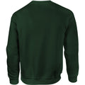 Forest Green - Back - Gildan DryBlend Adult Set-In Crew Neck Sweatshirt (13 Colours)