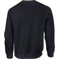 Black - Back - Gildan DryBlend Adult Set-In Crew Neck Sweatshirt (13 Colours)
