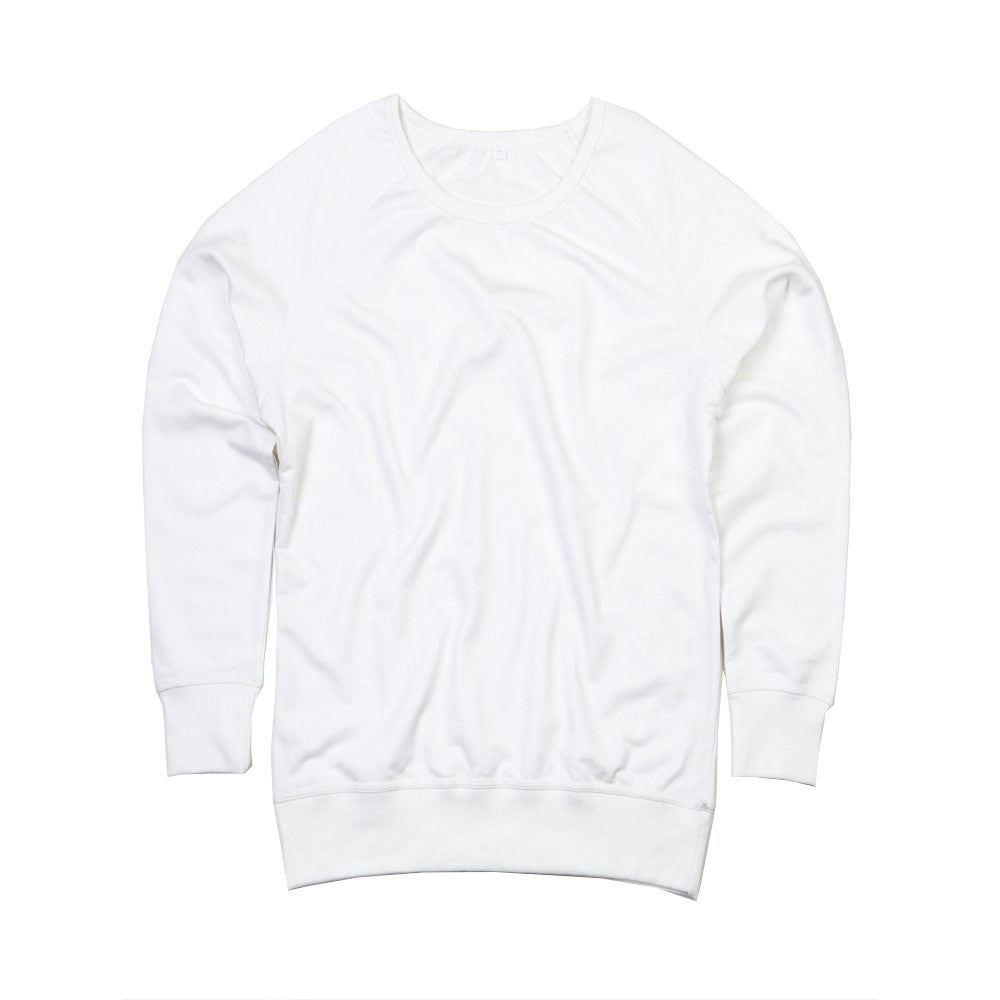 White - Front - Mantis Womens-Ladies Favourite Sweatshirt