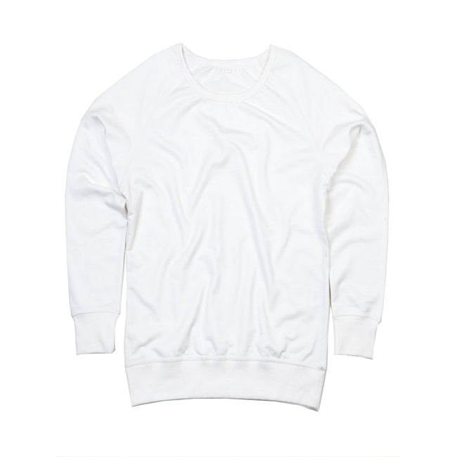 White - Front - Mantis Womens-Ladies Favourite Sweatshirt