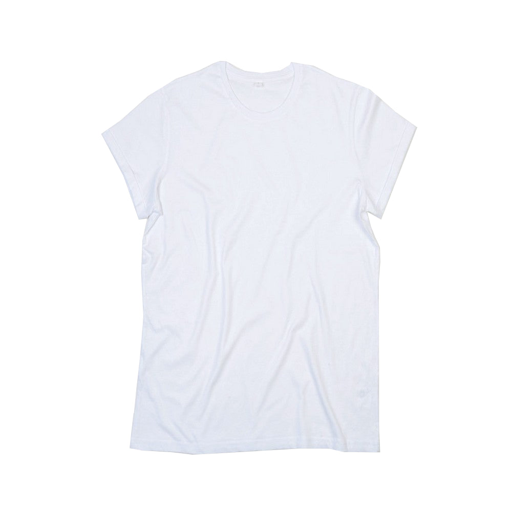 White - Front - Mantis Mens Troll Sleeve Tee