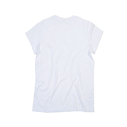 White - Front - Mantis Mens Troll Sleeve Tee