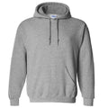 Sport Grey - Front - Gildan Heavyweight DryBlend Adult Unisex Hooded Sweatshirt Top - Hoodie (13 Colours)
