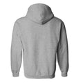 Sport Grey - Back - Gildan Heavyweight DryBlend Adult Unisex Hooded Sweatshirt Top - Hoodie (13 Colours)