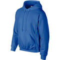 Royal - Side - Gildan Heavyweight DryBlend Adult Unisex Hooded Sweatshirt Top - Hoodie (13 Colours)