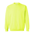Safety Green - Front - Gildan Heavy Blend Unisex Adult Crewneck Sweatshirt