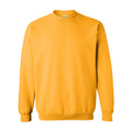 Gold - Front - Gildan Heavy Blend Unisex Adult Crewneck Sweatshirt
