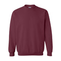 Maroon - Front - Gildan Heavy Blend Unisex Adult Crewneck Sweatshirt