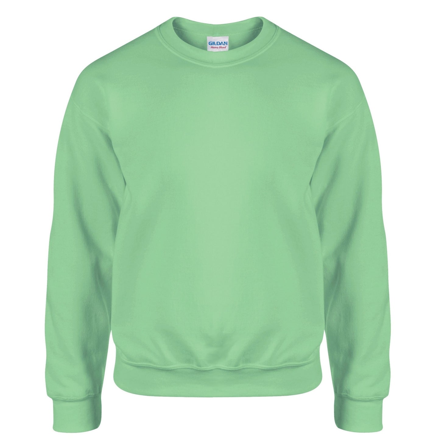 Red - Side - Gildan Heavy Blend Unisex Adult Crewneck Sweatshirt