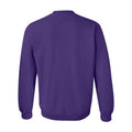 Purple - Back - Gildan Heavy Blend Unisex Adult Crewneck Sweatshirt