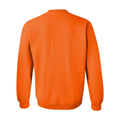 Safety Orange - Back - Gildan Heavy Blend Unisex Adult Crewneck Sweatshirt