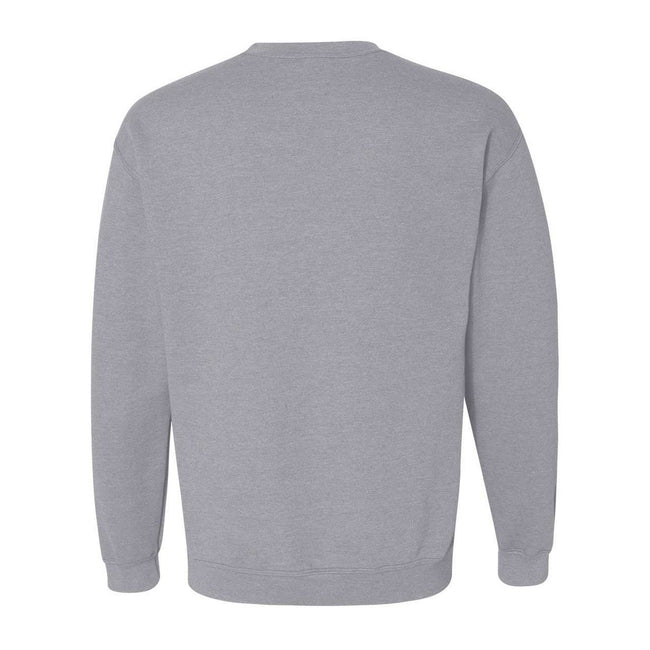 Sport Grey - Back - Gildan Heavy Blend Unisex Adult Crewneck Sweatshirt