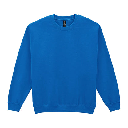 Royal Blue - Front - Gildan Heavy Blend Unisex Adult Crewneck Sweatshirt