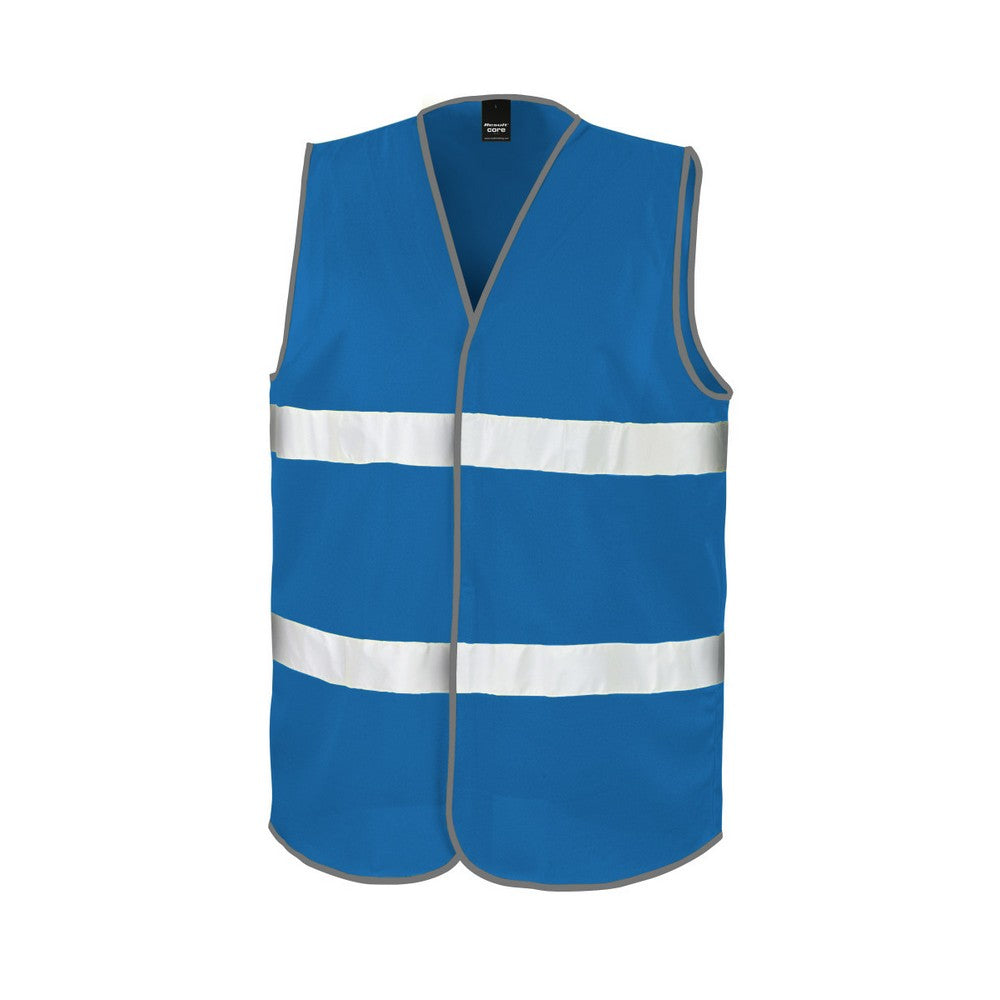 Royal Blue - Front - Result Adults Unisex Safeguard Enhance Visibility Vest