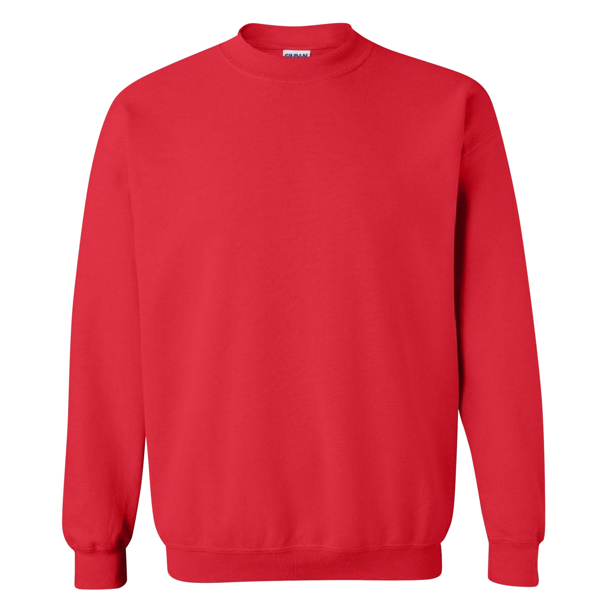 Red - Side - Gildan Childrens Unisex Heavy Blend Crewneck Sweatshirt