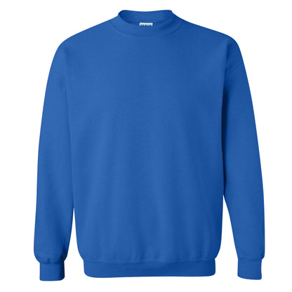 Royal - Side - Gildan Childrens Unisex Heavy Blend Crewneck Sweatshirt