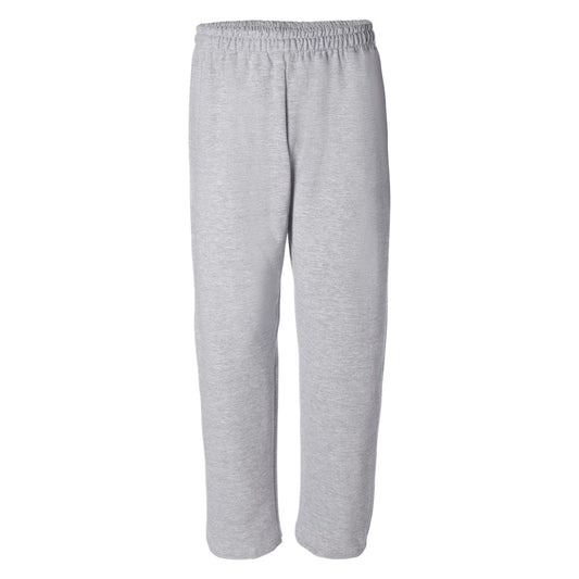 Sport Grey - Front - Gildan Mens Heavy Blend Open Bottom Sweatpant - Jogging Pants