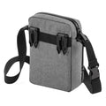 Grey Marl - Front - Bagbase Modulr 1 Litre Multipocket Bag