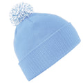 Kelly Green-white - Front - Beechfield Adults Unisex Snowstar Beanie