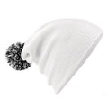 Sky-White - Back - Beechfield Adults Unisex Snowstar Beanie