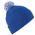 White-Black - Front - Beechfield Adults Unisex Snowstar Beanie