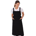 Black - Front - Dennys Originals Adults Unisex Shift Apron