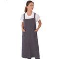 Storm Grey - Front - Dennys Originals Adults Unisex Shift Apron