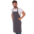 Storm Grey - Front - Dennys Originals Bib Apron