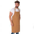 Khaki - Front - Dennys Originals Bib Apron