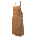 Khaki - Back - Dennys Originals Bib Apron