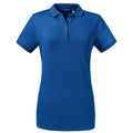 Bright Royal - Front - Russell Womens-Ladies Tailored Stretch Polo