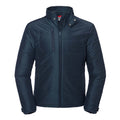 French Navy - Front - Russell Mens Cross Jacket