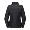 Black - Back - Russell Womens-Ladies Cross Jacket
