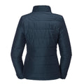 French Navy - Back - Russell Womens-Ladies Cross Jacket
