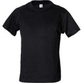 Black - Front - Tee Jays Boys Power Tee