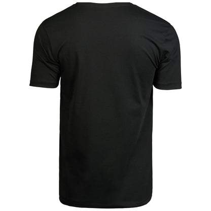 Black - Back - Tee Jays Mens Luxury V-Neck Tee